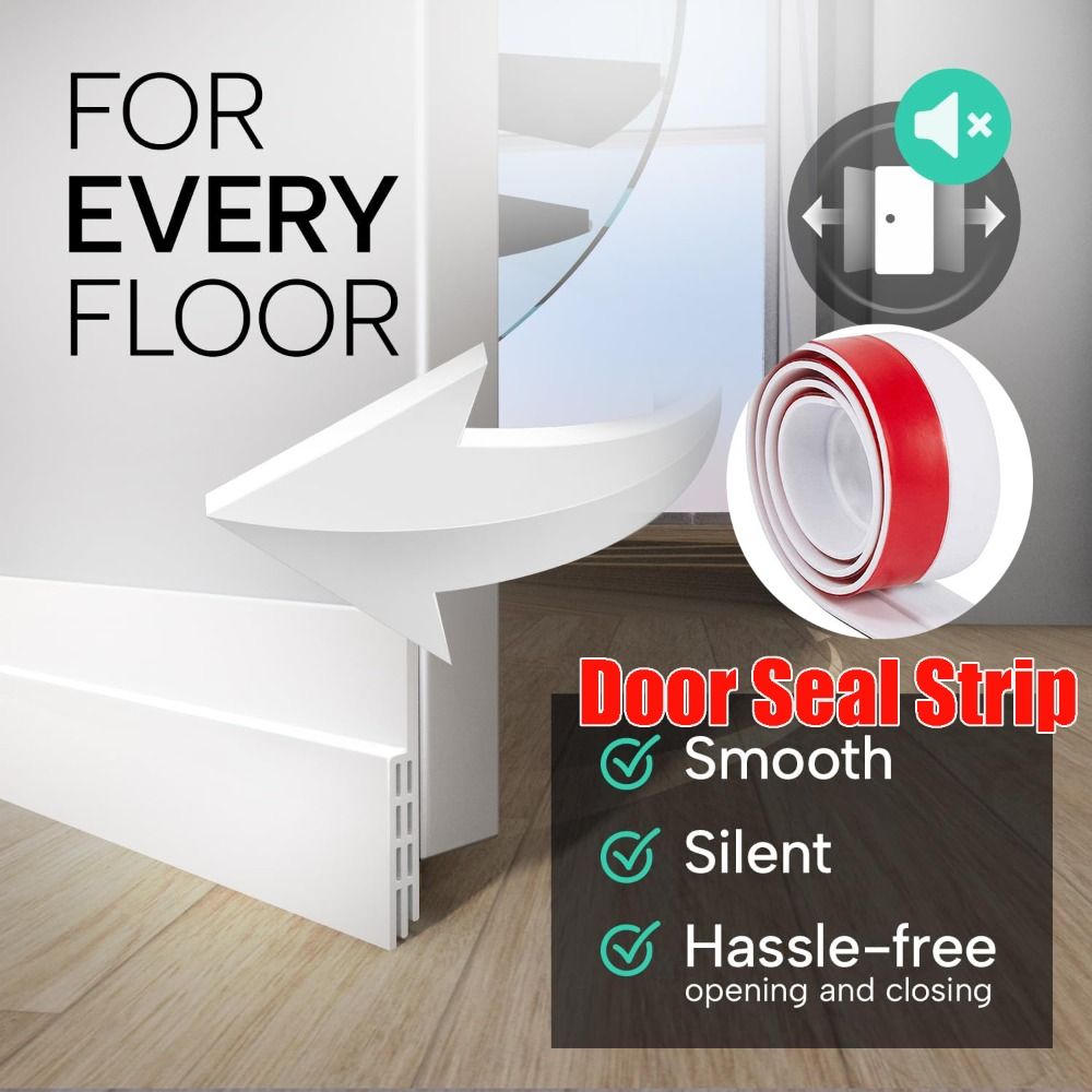 Energy-Saving Door Sweep: Easy Install Draft Stopper