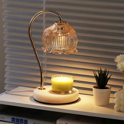 Decorative Wax Melting Lamp: Adjustable Height & Timer