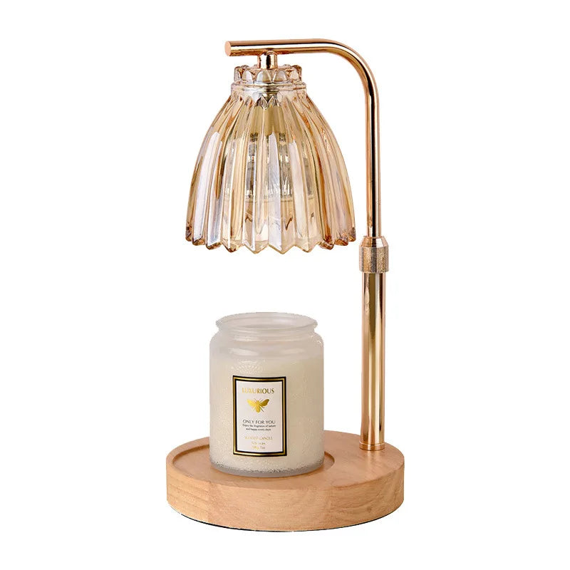 Decorative Wax Melting Lamp: Adjustable Height & Timer