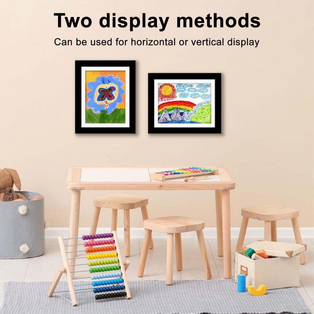 Artistic Kids Art Display Frame - Front Opening Wall Mount
