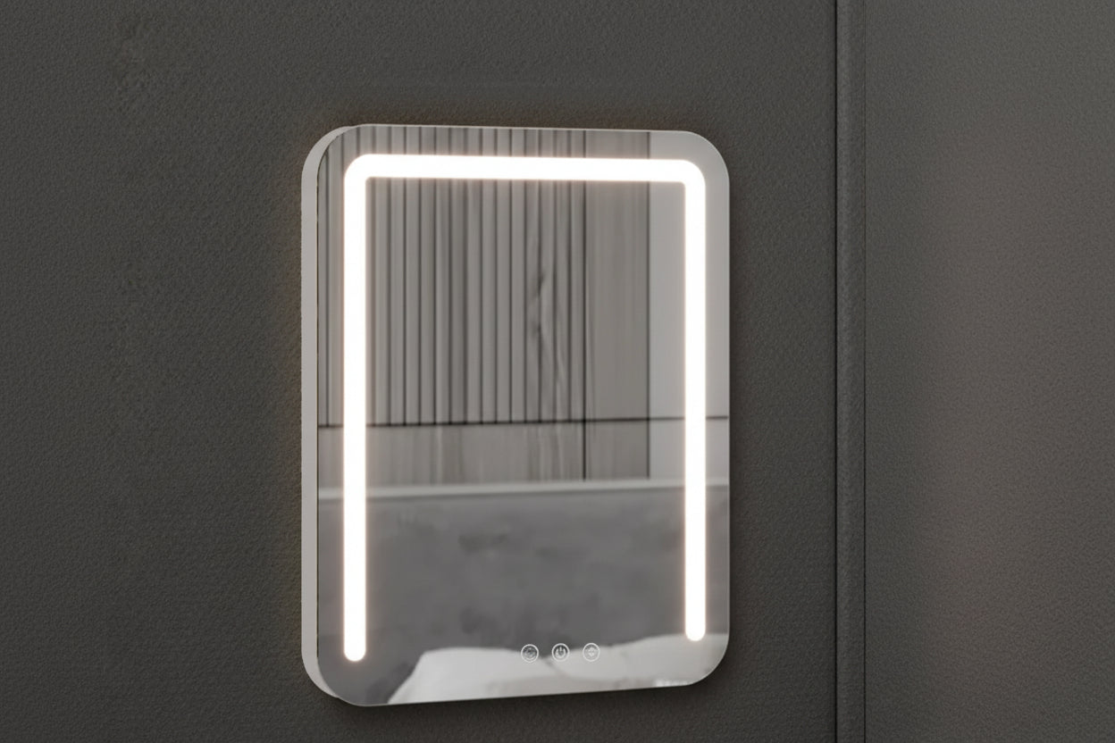 LED Anti-Fog Bathroom Mirror - Smart Customizable Design