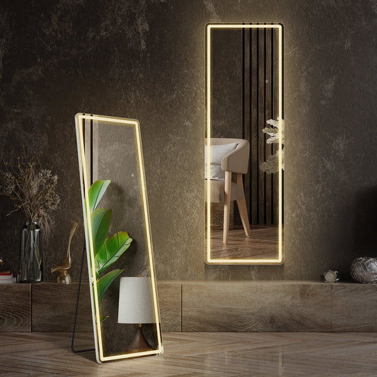 LED Full Length Mirror 64x21"