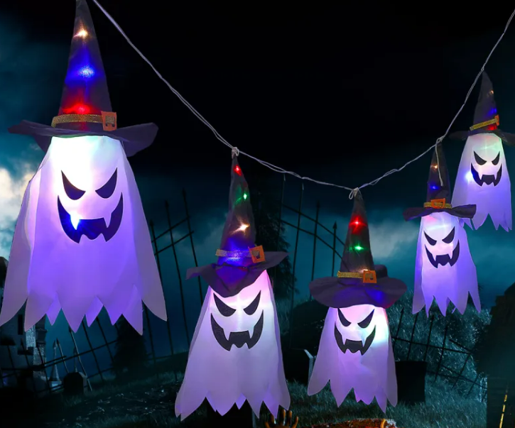 Battery 5pendant ghost curtain