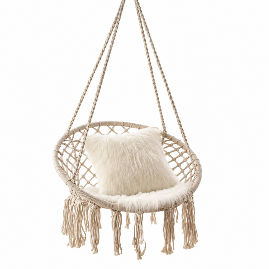 Cradle Chair Outdoor Tassel Hanging Basket Swing Nordic